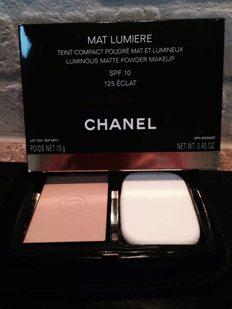 chanel mat lumiere powder foundation|Powder Foundation .